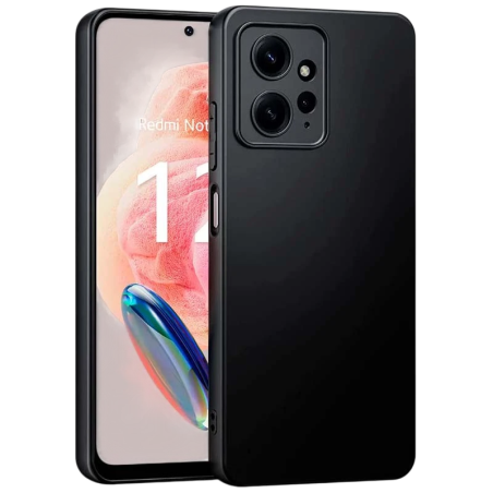 Coque Xiaomi Redmi Note 12 4G Square Liquid Premium Noir