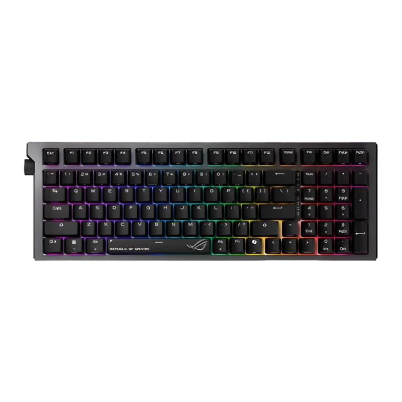 ASUS ROG Strix Morph 96 Wireless Trimode Noir RGB Bluetooth + 2,4GHz Clavier gaming sans fil