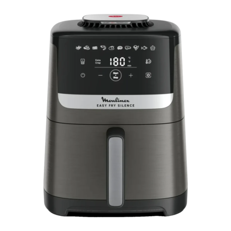 Moulinex Easy Fry Silence 5L 1670W 10 Programmes Gris EZ551HF0 écran tactile Friteuse à air