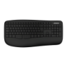 Phoenix K201 Noir 2,4 GHz avec repose-poignets Clavier sans fil ergonomique