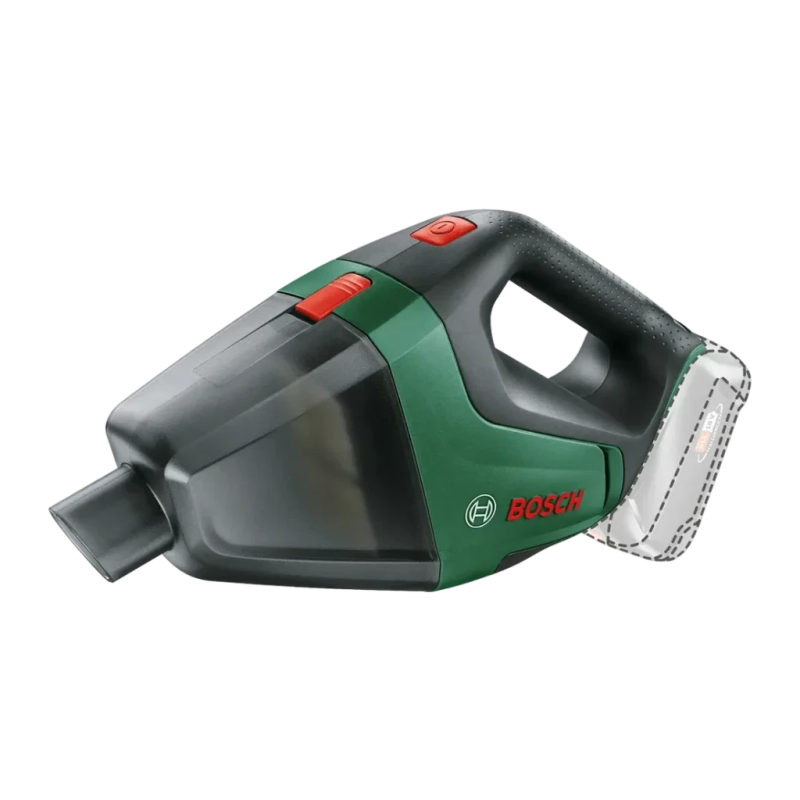 Bosch UniversalVac 18 Noir/Vert sans fil batterie non incluse Aspirateur à main