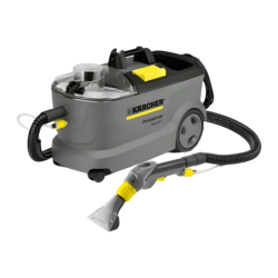 Kärcher Puzzi 10/1 Humide 22 kPa Gris Noir/Jaune 1250W Nettoyeur de moquettes