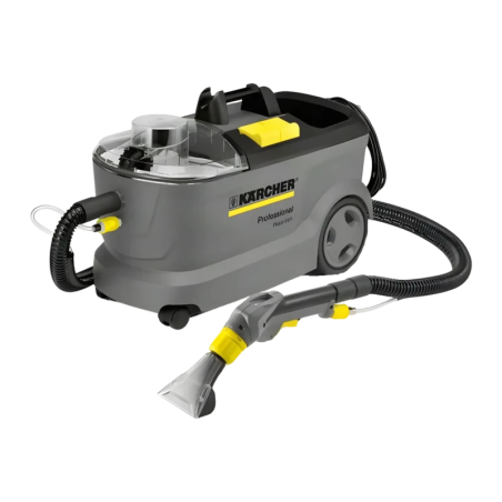 Kärcher Puzzi 10/1 Humide 22 kPa Gris Noir/Jaune 1250W Nettoyeur de moquettes