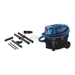 Bosch GAS 12-25 PL 200 kPa Bleu/Noir 1250W Aspirateur industriel