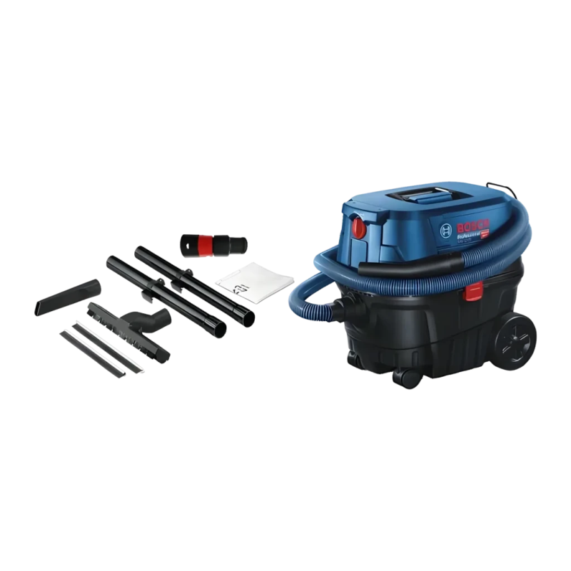 Bosch GAS 12-25 PL 200 kPa Bleu/Noir 1250W Aspirateur industriel