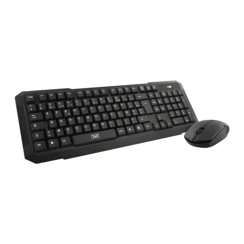 T'nB Noir QWERTY Espagnol KBSCFIRSTES mécanique Clavier et souris sans fil