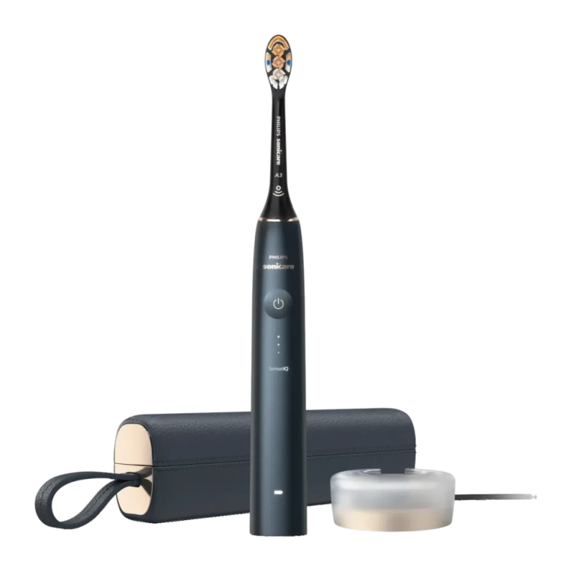 Philips Sonicare DiamondClean Prestige 9900 336h 5 Modes HX9992/12 Bleu 3 vitesses Brosse à dents électrique