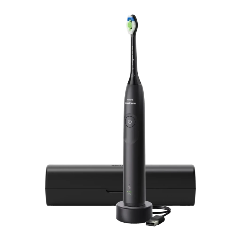 Philips Sonicare Series 5300 21 jours HX7101/02 Noir 3 vitesses Brosse à dents électrique