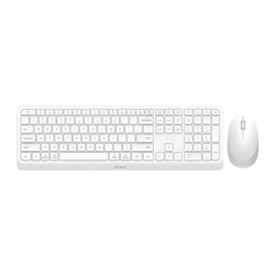 Philips Blanc Espagnol SPT6407W/16 Clavier et souris sans fil