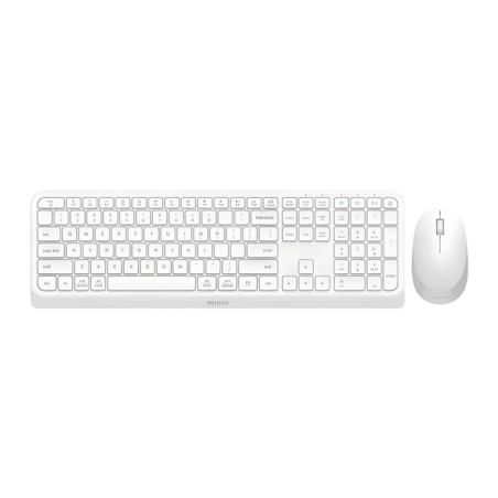 Philips Blanc Espagnol SPT6407W/16 Clavier et souris sans fil