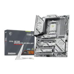 MSI MAG X870E Gaming Plus Max AMD AM5 DDR5 ATX WiFi 7 Noir 3 emplacements M.2 Carte mère