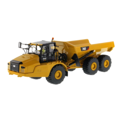 Carrera CAT 745 Articulated Truck 1:24 Jaune 3km/h 25m de portée 600mAh Camion RC