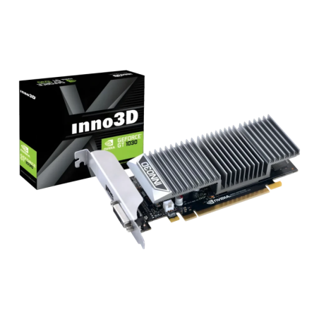 Inno3D GeForce GT 1030 2GB GDDR5 Twin X2 OC Gris HDMI 2.0 Carte graphique