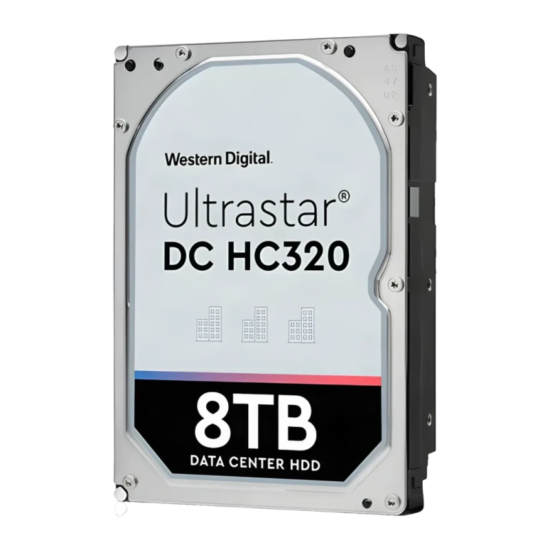 WD Ultrastar DC HC320 8TB Gris SATA III 3,5 pouces 7200rpm Disque dur