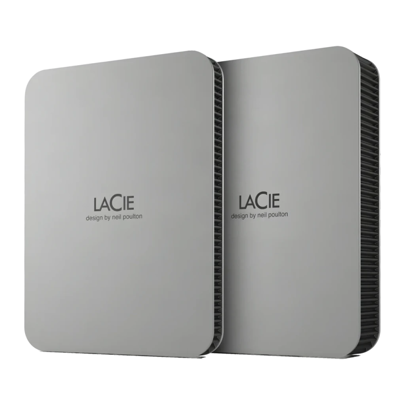 Seagate LaCie Mobile Drive 2022 5TB Argent USB-C 3.2 Gen 1 Disque dur externe