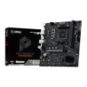 MSI PRO B550M-B B550 AM4 DDR4 Micro-ATX Noir 2 emplacements M.2 Carte mère