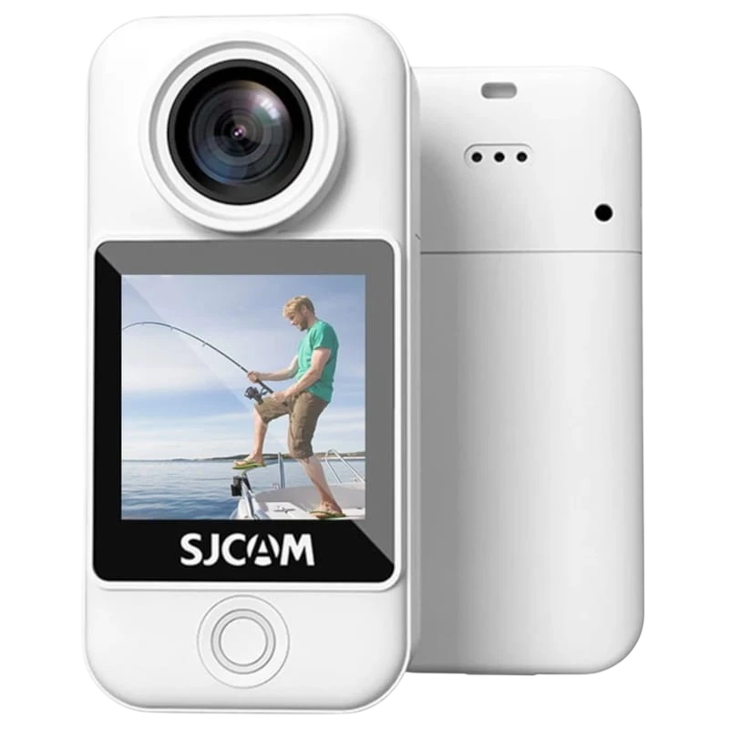 SJCAM C300 Pocket Blanc 20MP 1000mAh Caméra sportive