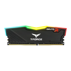 Team Group T-Force Delta RGB DDR4 3200 MHz 16GB (2x8GB) CL16 Noir DIMM Mémoire RAM