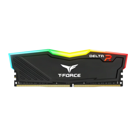 Team Group T-Force Delta RGB DDR4 3200 MHz 16GB (2x8GB) CL16 Noir DIMM Mémoire RAM