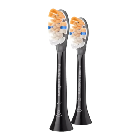 Tête de brosse à dents électrique Philips Sonicare A3 Premium All-in-One Pack 2 Noir HX9092/88