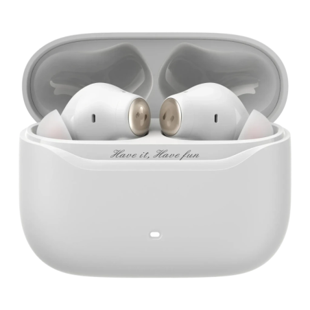 Havit TW991 PRO Space NC01T Blanc TWS ANC Bluetooth 6.0 30h Écouteurs sans fil