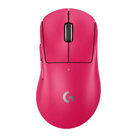 Logitech G PRO X Superlight 2 DEX LIGHTSPEED 44000 DPI Fuchsia 5 boutons 60 g Souris gaming sans fil