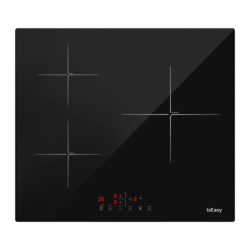 Iseasy 5600W (Booster) 3 zones Noir LI3-17 écran tactile Table à induction