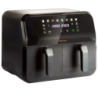 Onemoon D8 Double Panier 4L + 4L Noir 1700W Friteuse à air