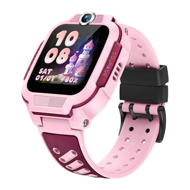 Imoo Watch Phone Z3 4G Rose GPS Appels SOS Résistant à l'eau