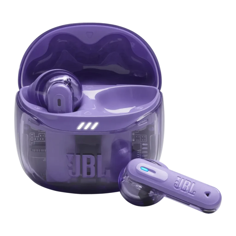 JBL Tune Flex 2 Ghost Edition Mauve TWS ANC Bluetooth 5.3 IP54 Écouteurs sans fil