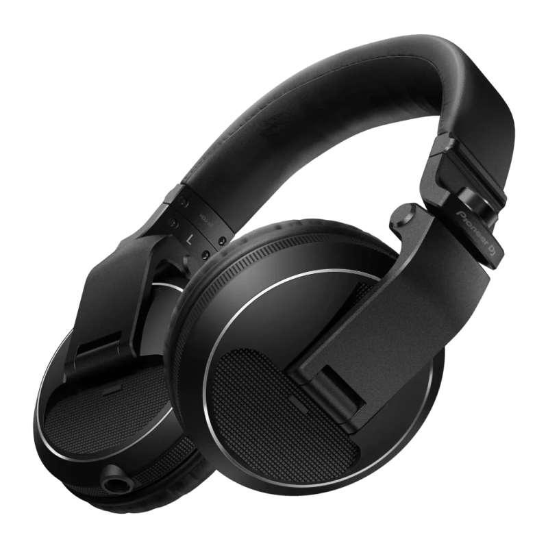 Pioneer DJ HDJ-X5 Câble Jack 3,5 mm Noir Arceau Casque