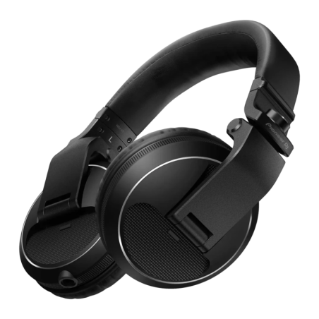 Pioneer DJ HDJ-X5 Câble Jack 3,5 mm Noir Arceau Casque