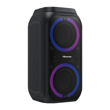 Hisense Party Rocket 160 2.0 Noir 160W 12h IPX4 5100mAh lumières LED Enceinte de fête