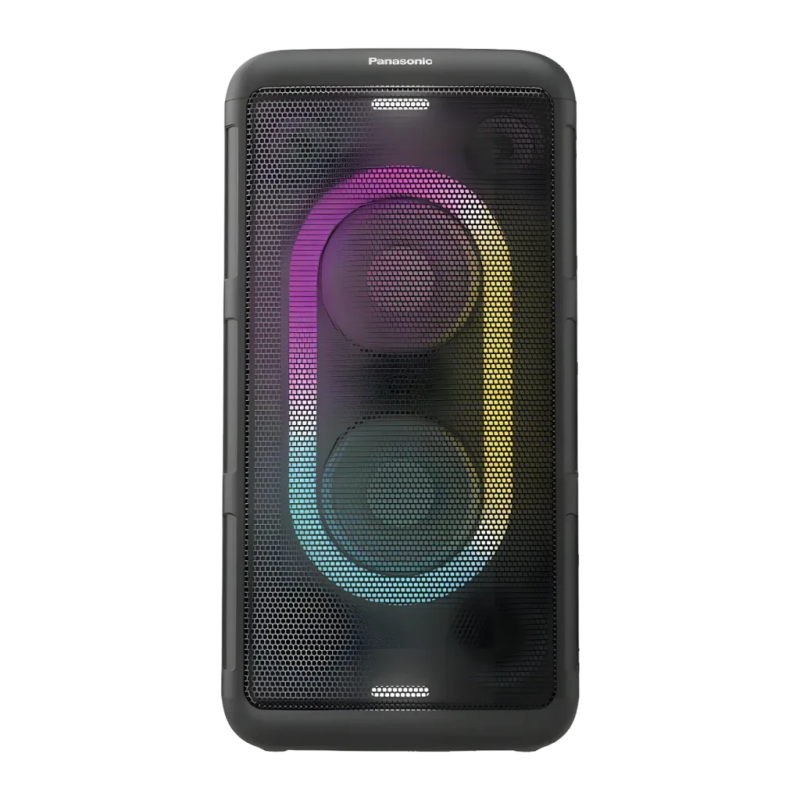 Panasonic SC-BMAX10 Noir 150W 15h 4950mAh radio FM lumières LED entrée AUX Enceinte Bluetooth 5.0