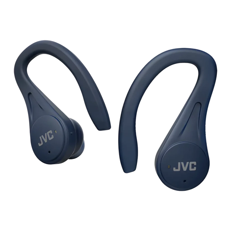 JVC HA-EC25T Bleu TWS Bluetooth 5.1 7,5h 30h avec étui IPX5 Écouteurs sans fil