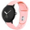 Bracelet Universel Elegance Silicone 20mm Saumon pour Smartwatch Xiaomi/Amazfit/Samsung/Huawei/Realme/Ticwatch