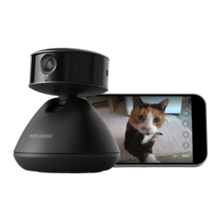 Petlibro Scout AI Noir 1080p WiFi 360° app Caméra pour animaux