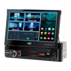 Trevi MDV 6380 DAB Noir 7 pouces Tactile 1DIN Autoradio