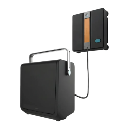 Cecotec Conga Windroid W100 Station Noir 120 min 5200mAh Robot lave-vitres