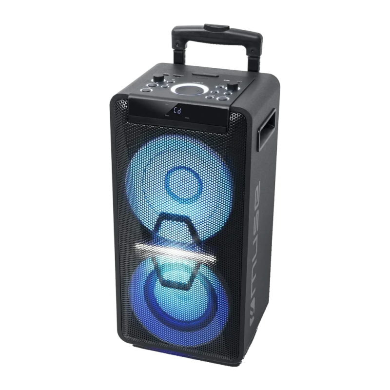 Muse DJ M-1920 Noir 300W entrée AUX Enceinte de soirée Bluetooth