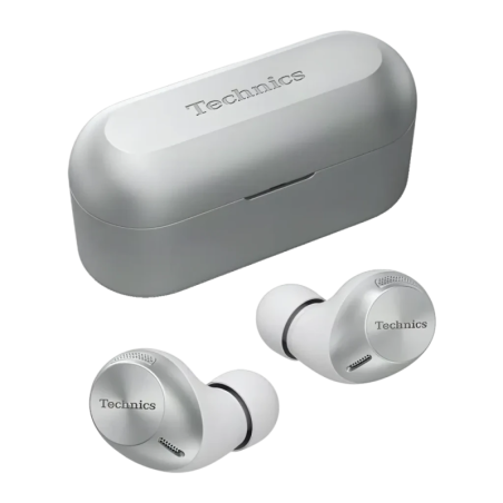 Panasonic Technics EAH-AZ40M2 Argent TWS ANC Bluetooth 5.3 24h IPX4 Écouteurs sans fil