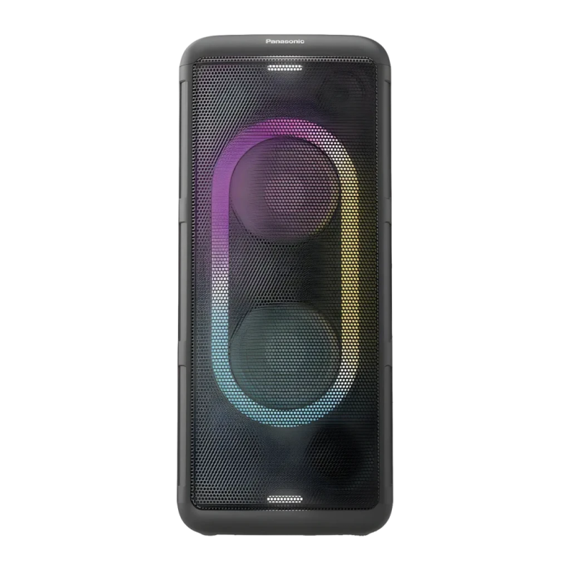Panasonic SC-TMAX45 Noir 1000W radio FM lumières LED entrée AUX Enceinte de soirée Bluetooth 5.0