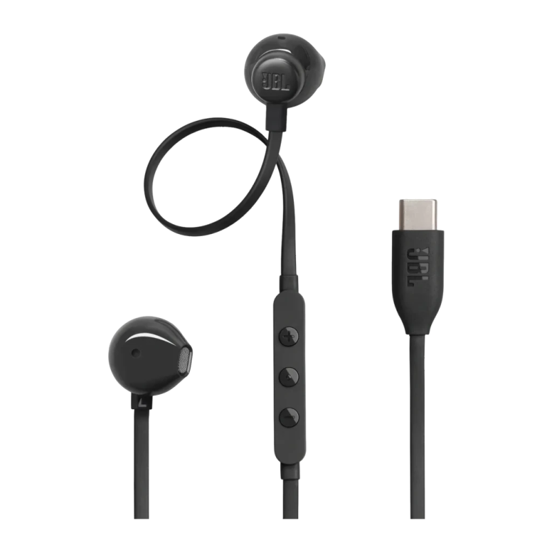 JBL Tune 305C 40kHz USB-C Noir In-Ear avec micro Écouteurs