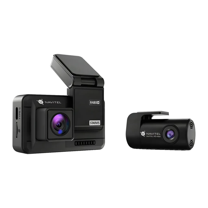 Navitel R480 2K Noir 2CH Quad HD Dashcam