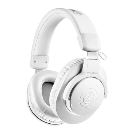 Audio-Technica ATH-M20xBT Blanc Arceau Bluetooth 5.0 60h Casque sans fil