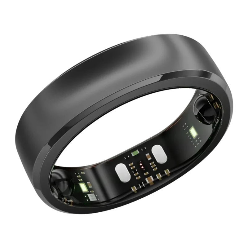 Ringconn Gen 3 Taille 6 Noir mat Bluetooth Bague connectée