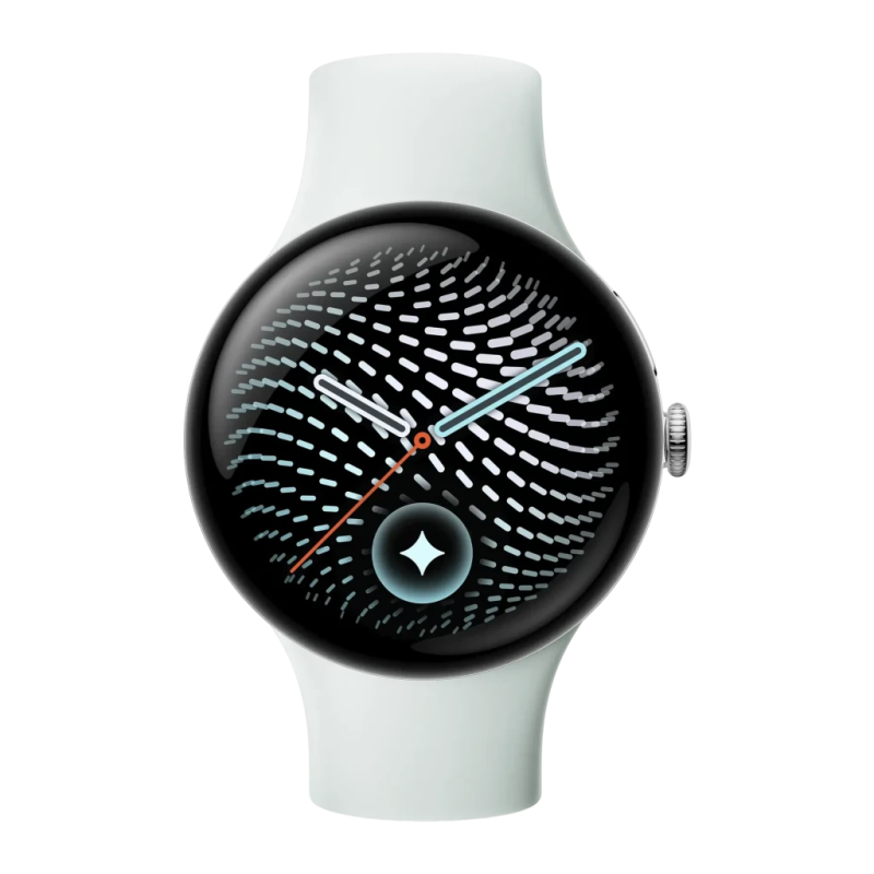 Google Pixel Watch 5 45 mm Argent AMOLED NFC 5ATM