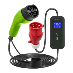 Chargeur de voiture électrique Qoltec 2 en 1 Type 2 11kW 5m 52475 32A