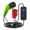 Chargeur de voiture électrique Qoltec 2 en 1 Type 2 11kW 5m 52475 32A