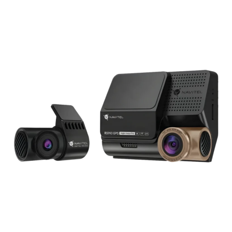 Navitel RS990 GPS Noir 2CH 4K WiFi vision nocturne Dashcam